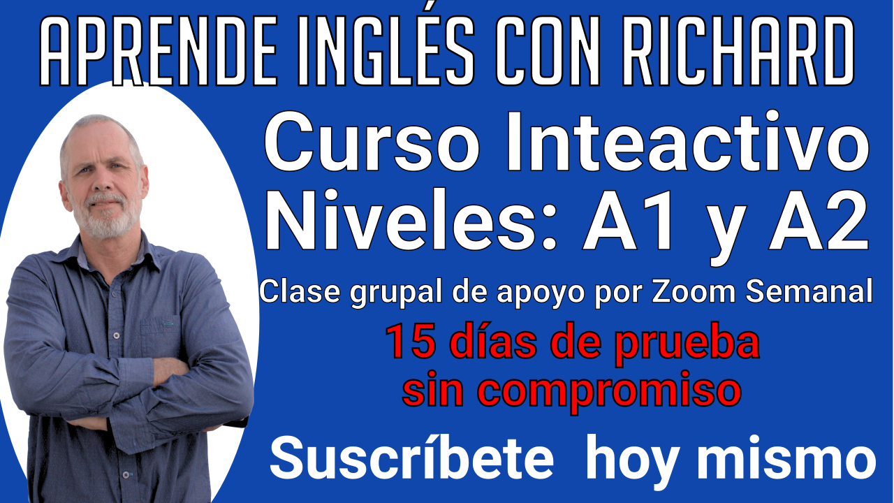 Inglés con Richard - Curso Interactivo